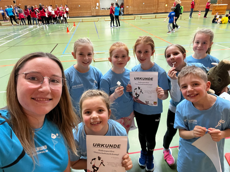 U10-Team in Plüderhausen